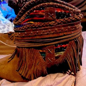 Nwt naughty monkey boho style boots